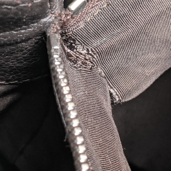 SOLD Chanel Dark Brown Grand Shopping Tote - Picture 6 of 7